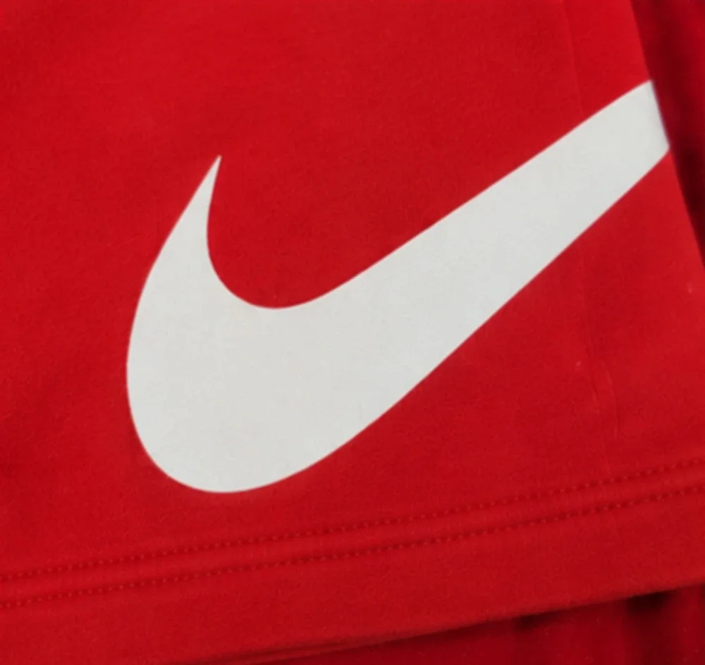 Nike Men's Sportswear Club Fleece Graphic Shorts in University Red